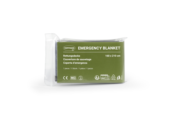 Rettungsdecke taktisch EMERGENCY BLANKET P1 K100