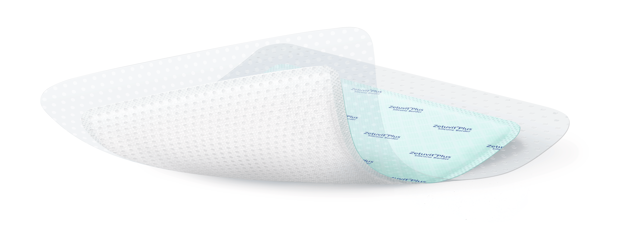 Zetuvit® Plus Silicone Border steril, einzeln verpackt 20 x 20 (IM 14,5x14,5) cm