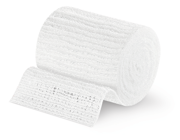 Peha® Lastotel weiss, einzeln verpackt in Cellophan 4 cm x 4 m P20