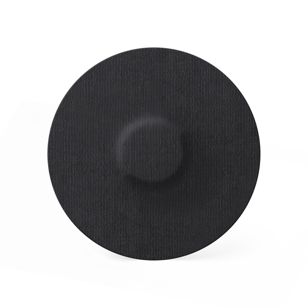 DermaPlast Sensor Patch schwarz, 21mm