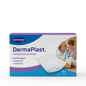 DermaPlast® Compress Protect Compressa per ferite multistrato 5 x 7,5 cm