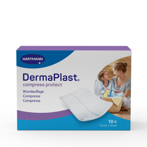 DermaPlast® Compress Protect Mehrlagige Wundkompresse P15 7.5x10cm