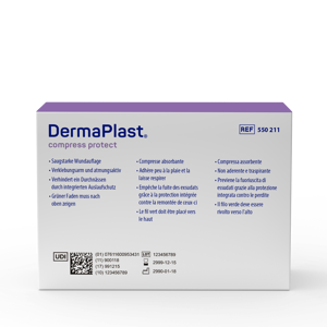 DermaPlast® Compress Protect Mehrlagige Wundkompresse P15 7.5x10cm