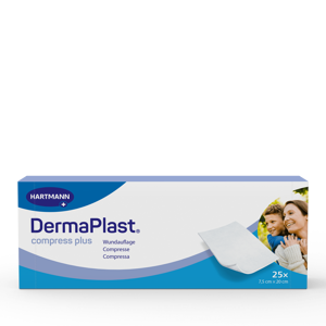 DermaPlast® Compress Plus Compresse absorbante 7.5 x 20 cm