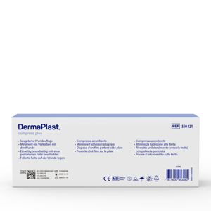 DermaPlast® Compress Plus Compresse absorbante 7.5 x 20 cm
