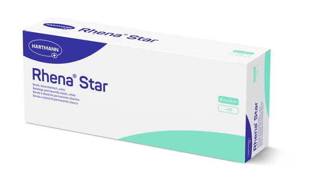 Rhena® Star blanc blanc, P105 12cm x 10m weiss P105