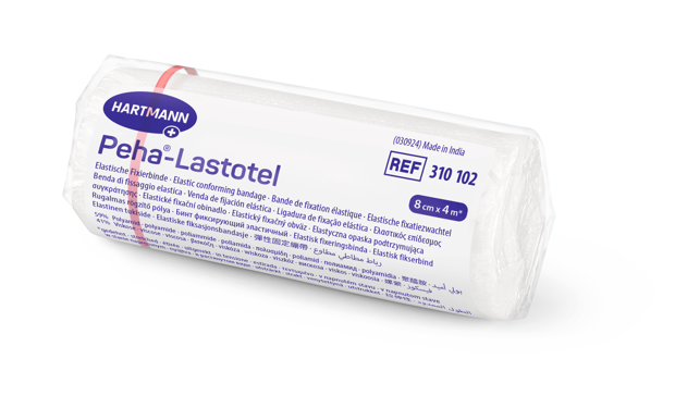 Peha® Lastotel bianco, in confezione singola in cellophane 8 cm x 4 m P20