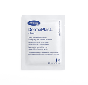 DermaPlast® Clean Reinigungstücher DermaPlast Clean Wundreinigungstücher