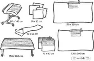 Foliodrape Universal-Set I